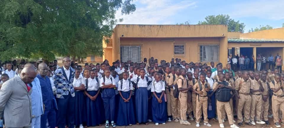 Rassemblement des élèves